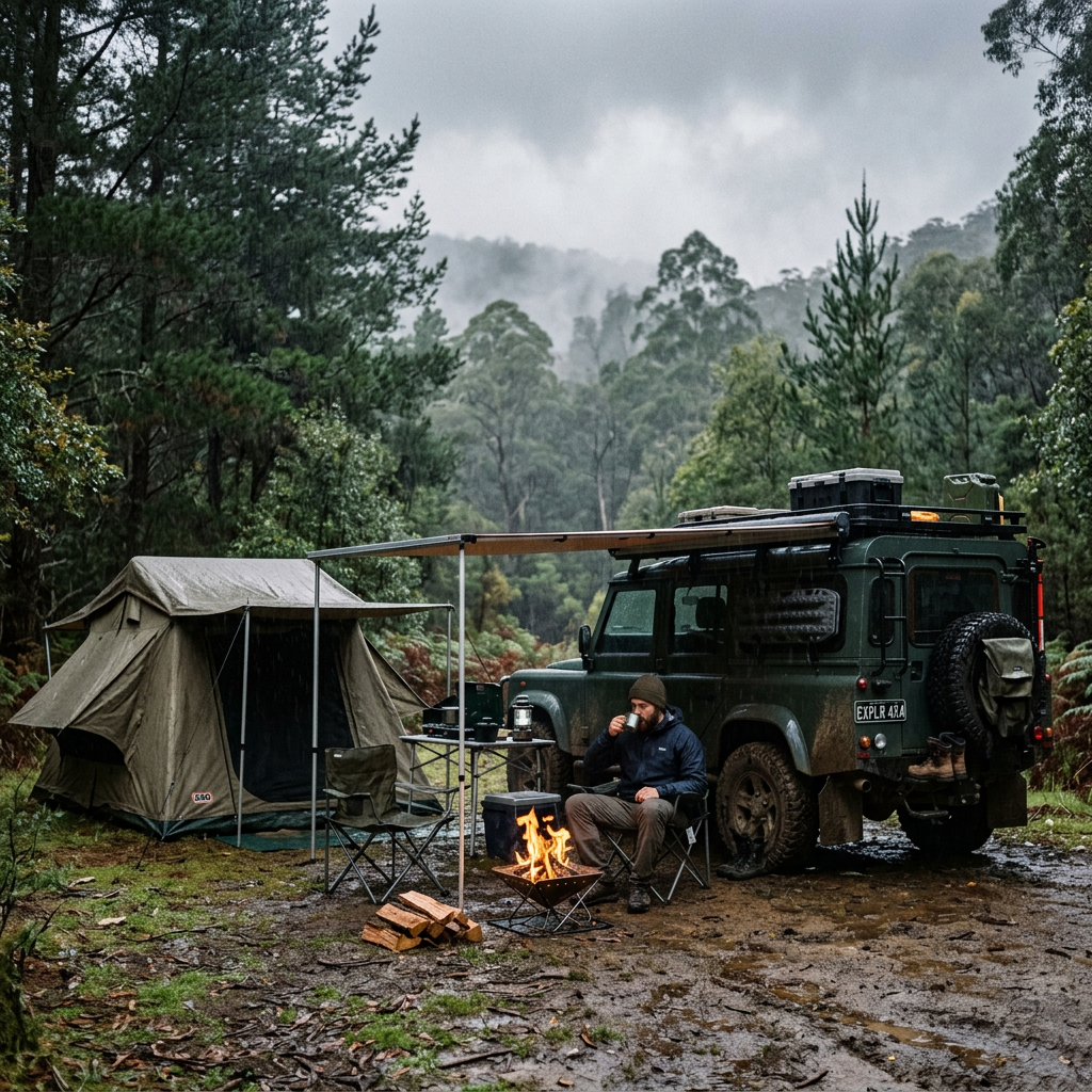 Rainy Day Camping Tips