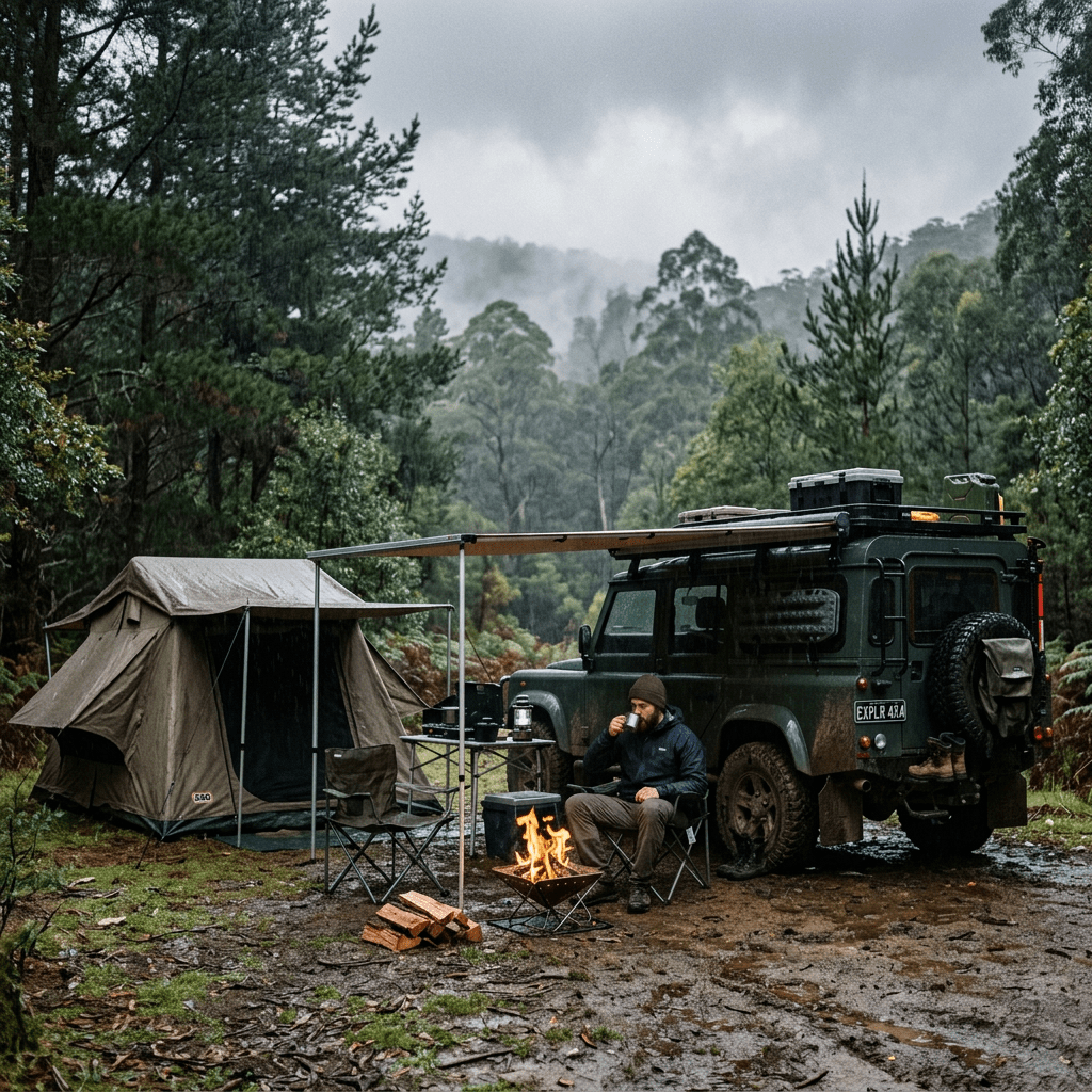 Rainy Day Camping&nbsp;Tips